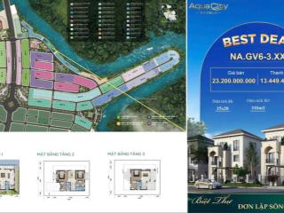 Bán biệt thự đơn lập sông the stella, aqua city giá tốt nhất