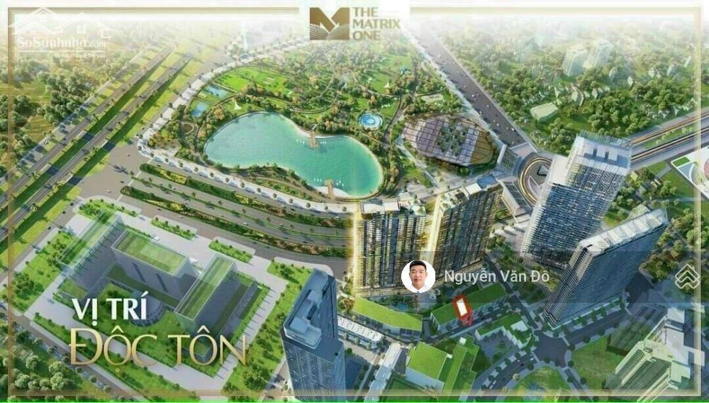 Bán shophouse 188.4m2 the matrix one, căn 2 mặt tiền, hoàn thiện nội thất 75 tỷ.  0983 786 ***