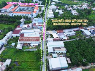 Bán đất xã bình mỹ gần trường học bình mỹ 101m2 thổ cư 100% sổ hồng riêng chính chủ
