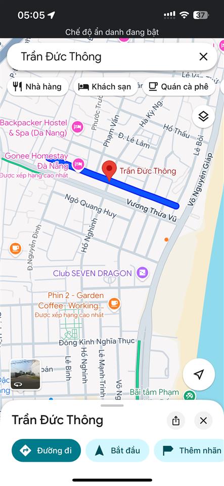 Bán lô đất mt trần đức thông đối lưng vương thừa vũ