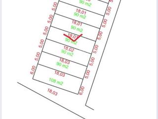 Bán đất tại cổng chào thanh đình,chu hoá, 1,25 tỷ, 90m2,mt 5m