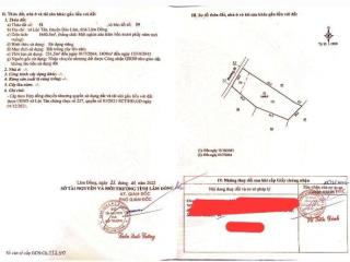 Bán đất 1640m2 mặt đường tôn thất thuyết, lộc tân, bảo lâm, lâm đồng. 3.98 tỷ