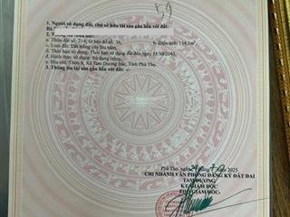 Bán nhà cấp 4 sẵn ở khu 6 hoàng hoa, tam dương, vĩnh phúc