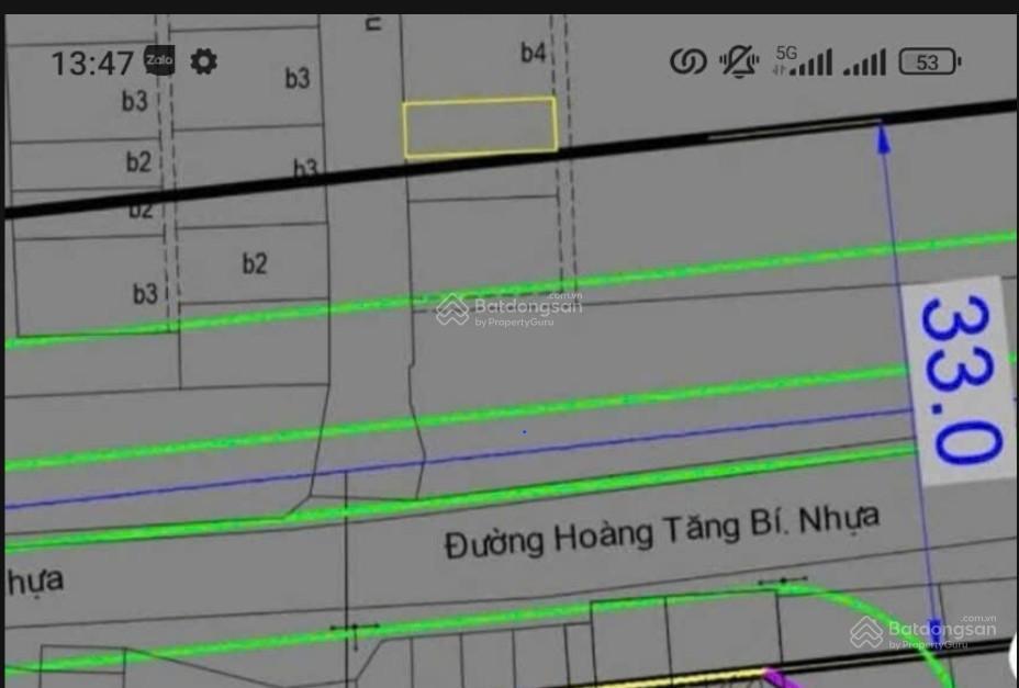 Bán đất hoàng tăng bí bắc từ liêm 30m mặt tiền 3.3m giá nhỉnh 4 tỷ