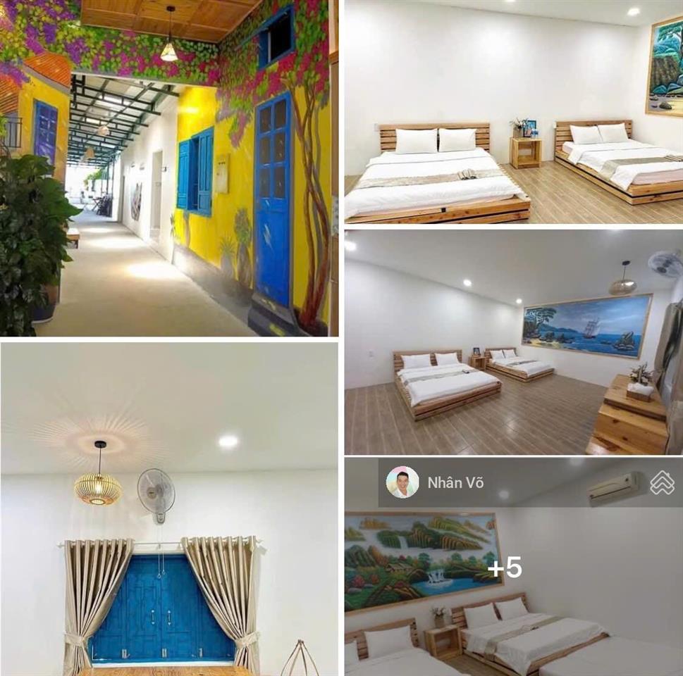 Chỉ 8.8 tỷ sở hữu mini resort ven sông tại tx lagi, 1200m2. mt đường 20m, ngang 29m. có 8 bungalows