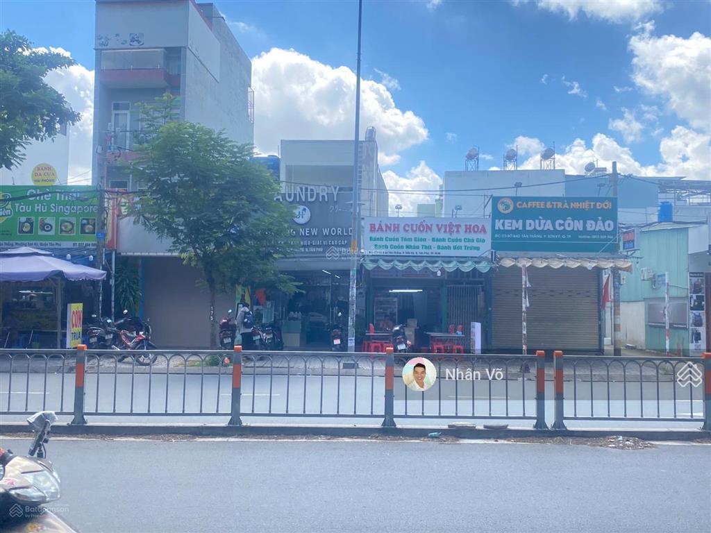 Đối diện aeon tân phú. mt đường, dt 4m x 16m. giá 14,5 tỷ tl