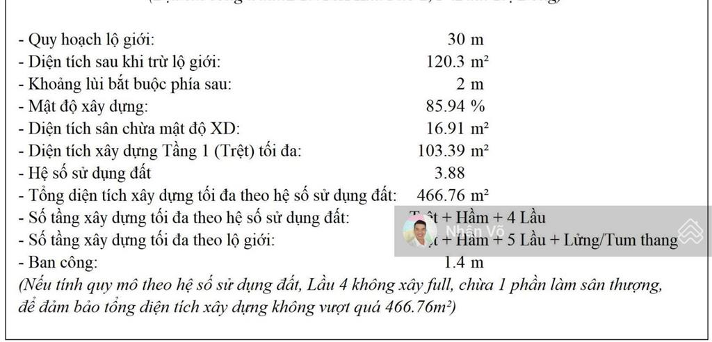 Mt 6mx24m đường phan anh. vị trí đẹp. giá 19.9tỷ tl