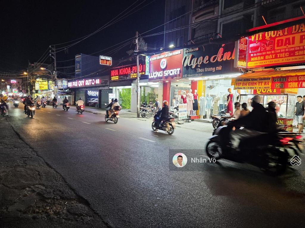 16.5 tỷ tl. 4mx28m  mặt tiền tân kỳ tân quý đoạn giữa lê trọng tấn và trường chinh, rất sầm uất