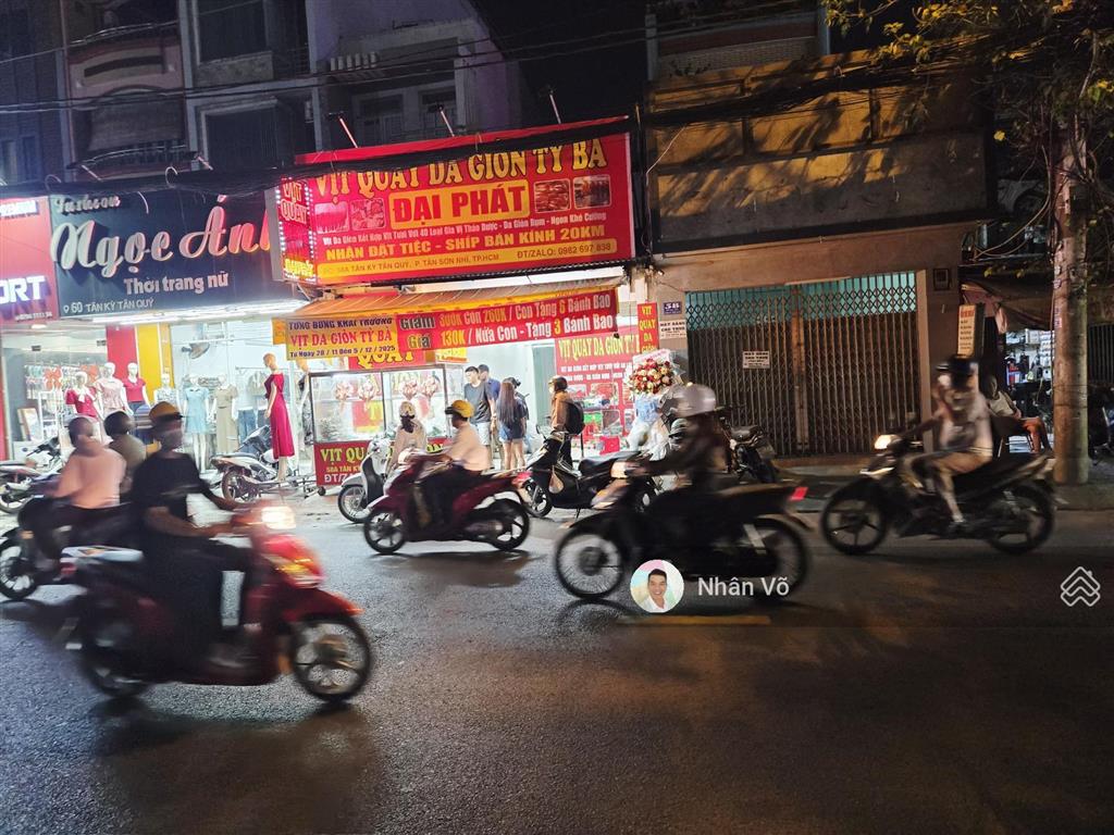 16.5 tỷ tl. 4mx28m  mặt tiền tân kỳ tân quý đoạn giữa lê trọng tấn và trường chinh, rất sầm uất