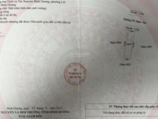 Chính chủ gửi bán đất đẹp trong khu lotte maxt dt 105m(5x21)  lái thiêu, thuận an