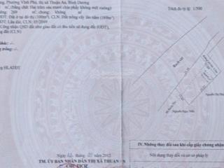 Kẹt tiền bán kho vĩnh phú  sát đại lộ bình dương, gần cầu vĩnh bình dt 270m