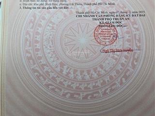 Chính chủ gửi bán đất 105m2 mặt đường lái thiêu 21 gần nguyễn văn tiết giá chỉ 3,28 tỷ