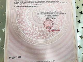 Tôi bán đất lái thiêu 60m² đường xe hơi gần cầu phú long