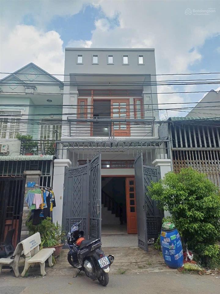 Nhà 1 lầu 60m²  gần vincom 550, dĩ an kdc đường nhựa 10m