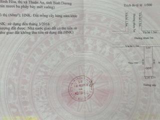 Ket bán đất bình hòa sát cầu ông bố | 93m (5 19) đường nhựa 12m