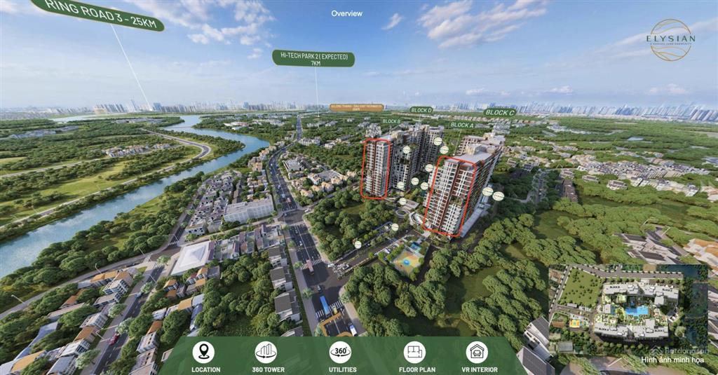 [chỉ 30 suất ngoại giao] đặc biệt căn hộ 2pn lainai & 3pn view sông elysian, kèm chiết khấu cao
