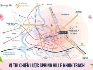 Spring ville | giỏ hàng f0 chủ đầu tư gamudaland phân phối ưu đãi chỉ 20 suất đầu tiên