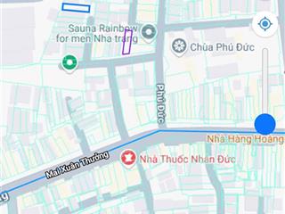 Hàng hiếm  hai lô đất hẻm phú đức vĩnh hoà nha trang  ra biển 800m