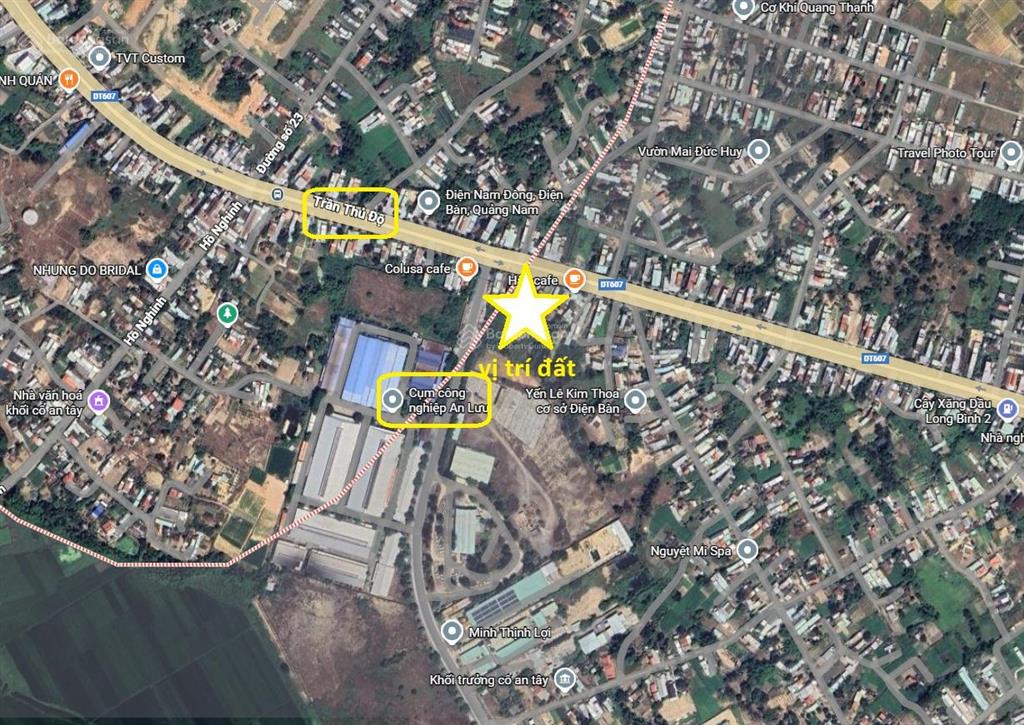 Chính chủ bán lô đất giáp khu công nghiệp an lưu, điện bàn. giá thương lượng