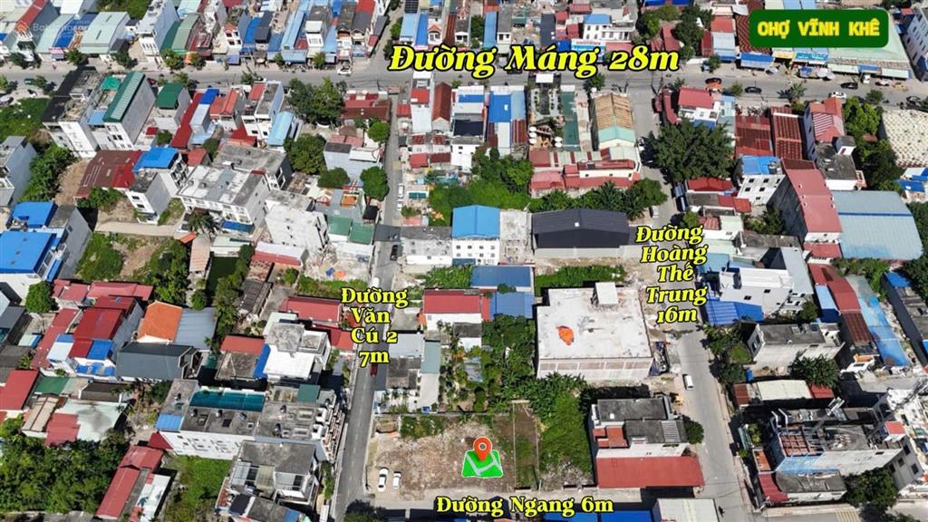 Bán lô đất 85m2 ngang 5m ngay tuyến 2 đường máng nước  an đồng giá 3,89 tỷ