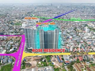 Mở bán chung cư hoàng huy rose, chỉ từ 1.5 tỷ/căn, giá gốc chủ đầu tư, chính sách ưu đãi cực tốt