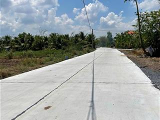 Bán 10x25m thổ cư, mặt tiền đường bê tông 7m nguyễn văn vịnh, chỉ 1.15 tỷ/lô, đã san lấp, sổ hồng