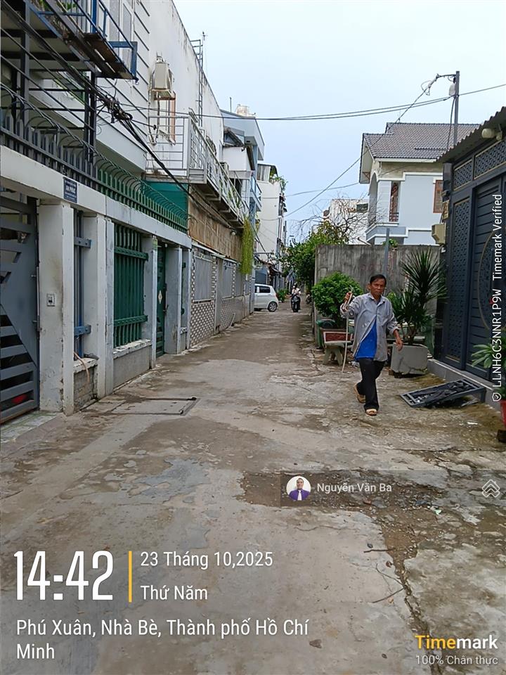 Bán nhà long hậu giá rẻ, 5*16m, 2,05 tỷ, kế sg village, t& t, hẻm xe hơi, kế lê văn lương, shr