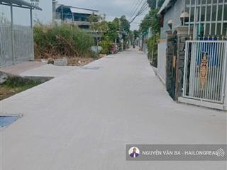 Bán đất long hậu 6*19m,giá 1,85 tỷ, hẻm xe hơi,kế sg village, kdc hoàng hoa, sát lê văn lương,shr