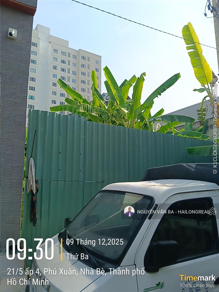 Aba hailongreal bán đất 2581 huỳnh tấn phát 5*16,7m, giá 4,6 tỷ, 2 mặt hẻm xe hơi, sát kdc anh tuấn