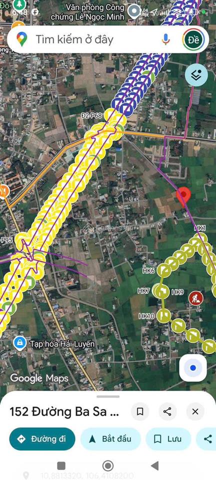 Bán gấp lô đất vị trí đẹp gần vòng xoay hậu nghĩa, 823d, ql n2