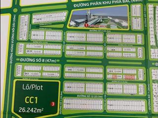 Nền đẹp đường số 6 green city p6 tân an long an  dt 7,2x20m=144m2  4 tỷ 550 triệu đồng