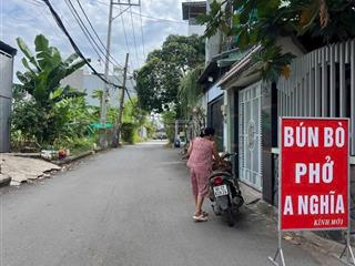 Bán lô đất mặt tiền hẻm 47 trường lưu, phường long trường. 61.5m2 giá 3.95 tỷ