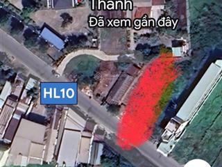 Cần bán lô đất hl10. mặt tiền đường