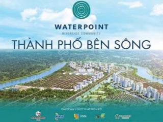 Bán nhà mặt phố tại khu đô thị waterpoint, 4 tỷ, 90m2, chính chủ đẹp, nhiều tiện ích!