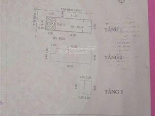 Tân phú gò dầu nhà lô góc không lộ giới hẻm 7m gần aeon 4x14m vài bước ra mặt tiền 6.4 tỷ tl