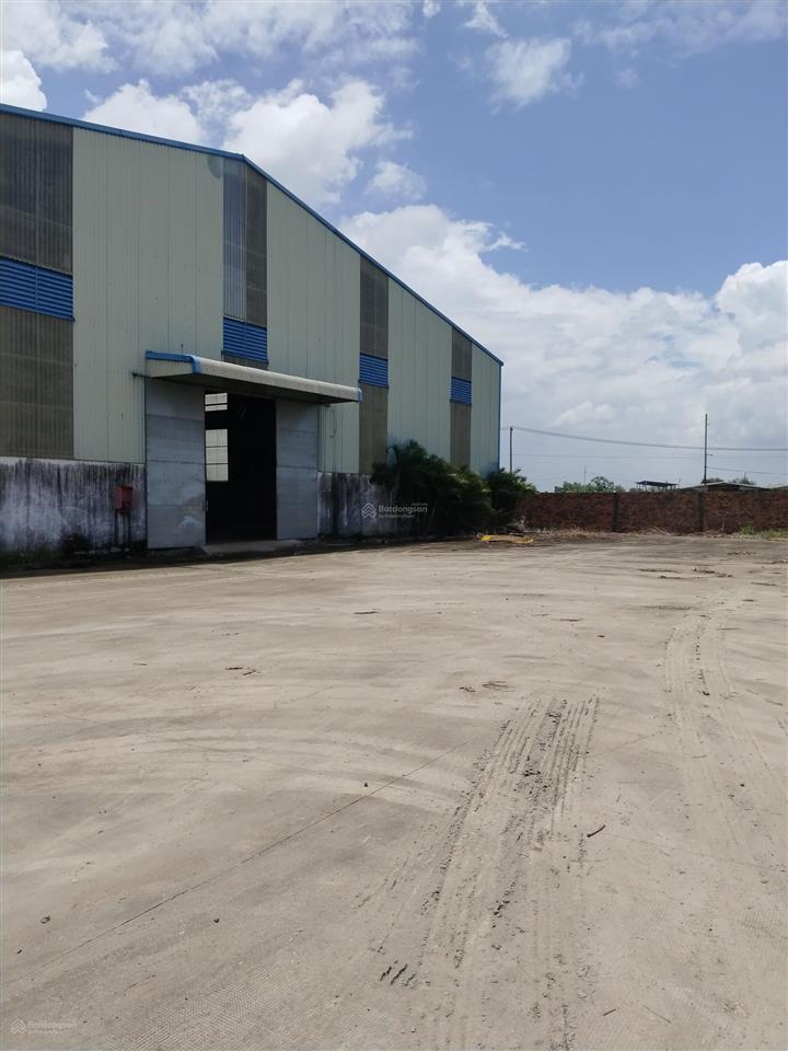 Cho thuê nhà xưởng mỹ hạnh bắc, đức hòa, long an, dt 8000m2, giá 265 tr/tháng