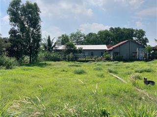 Bán đất mỹ hạnh bắc đức hòa tỉnh lộ 9 vào 200m dt 171m2 sổ hồng riêng giá 1 tỷ 0918 551 ***