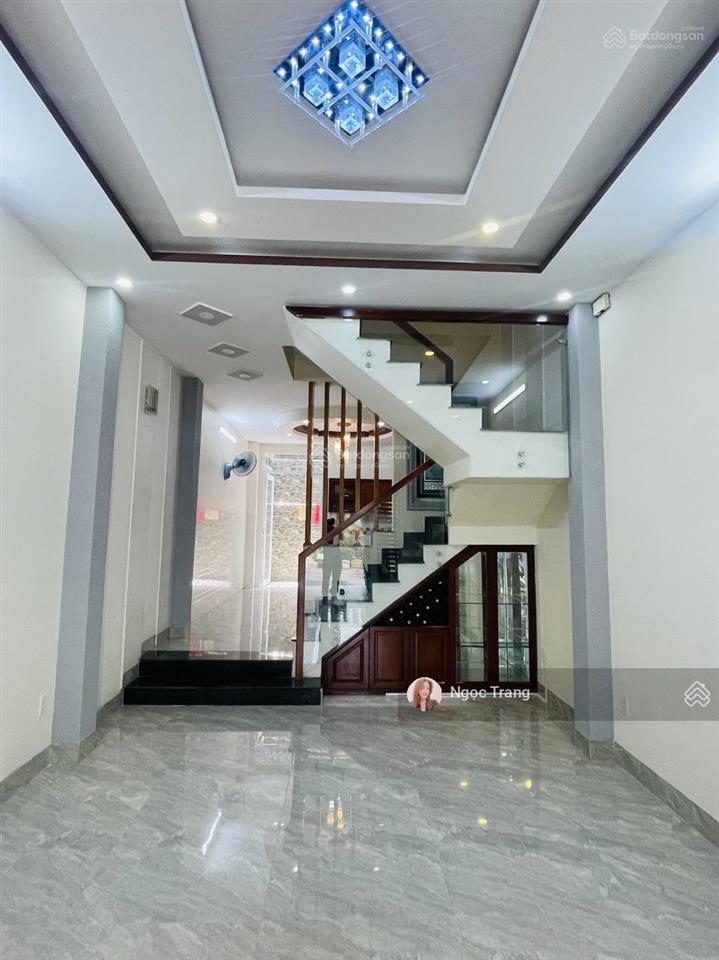 Chủ nhà cần định cư, bán nhà 4.88x11m 4tầng hxh12 đặng thuỳ trâm  gần kề đại học văn lang chỉ 10,3