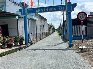 Bán đất thổ mặt tiền nhựa thuộc ấp 6, hiệp thạnh, châu thành, long an, diện tích 5 x 26m