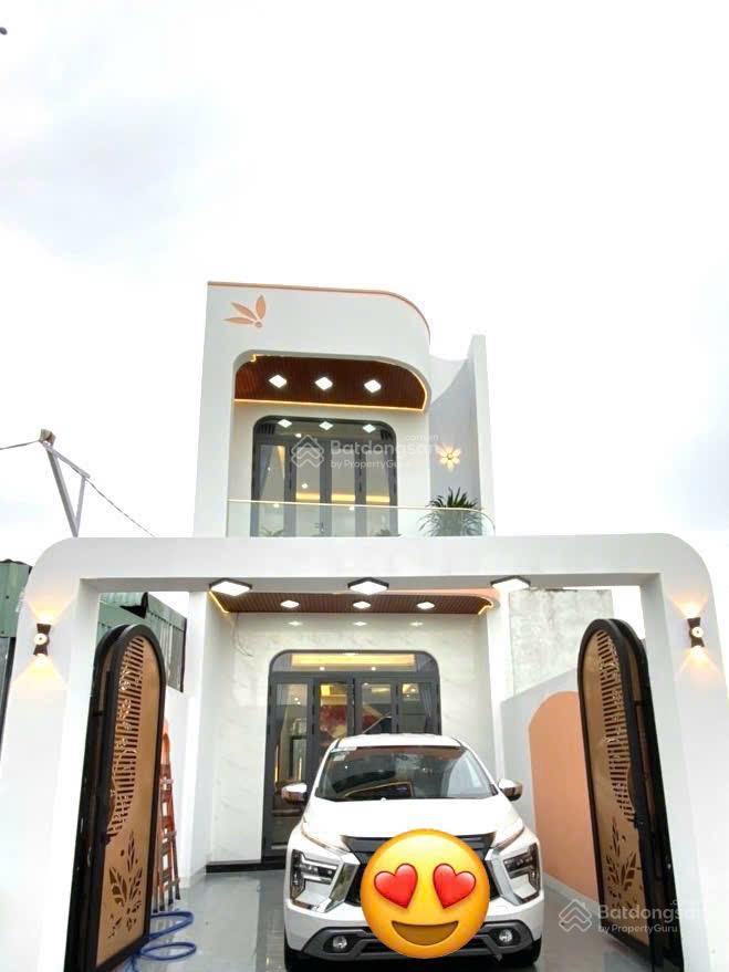 Bán nhà 1 trệt 1 lầu hẽm 20, cách nguyễn văn tiếp chỉ 100m thuộc phường 5, tp tân an, dt 4.5x20