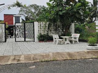 Bán nhà nghỉ dưỡng view sông đường gtnt 4m thuộc ấp 1, hoà phú, châu thành, diện tích 8 x 38m