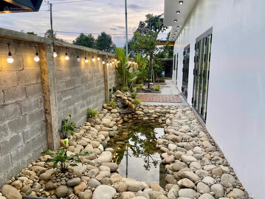 Bán nhà vườn nghĩ mặt tiền nguyễn văn nhâm thuộc nhơn thạnh trung , tp tân an  dt  20 x 50m2