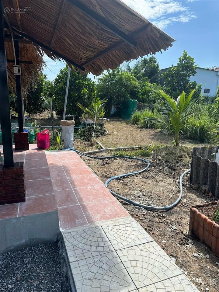 Bán nhà vườn nghỉ dưỡng 760m2 lúa + 117m2 thổ thuộc ấp 8, phước tân hưng, châu thành, long an