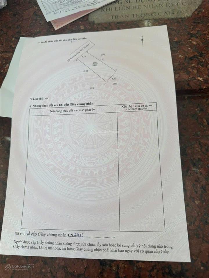 Bán đất hẽm 47 đường trương thị sáu thuộc phường 3 , tp tân an  diện tích  5.16 x 17.92 nở hậu 6