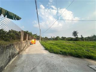 Bán lô đất thổ cư hẻm vũ tiến trung, xã an vĩnh ngãi, tp tân an, diện tích thật 5 x 22 nở hậu 7m