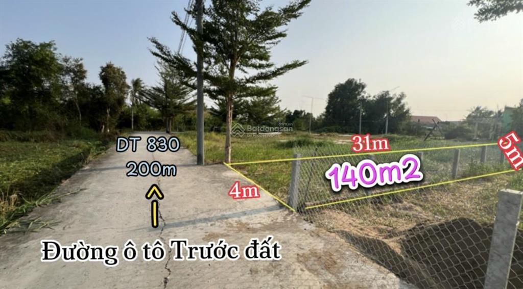 134 m2 đất thổ cư tân trạch cần đước