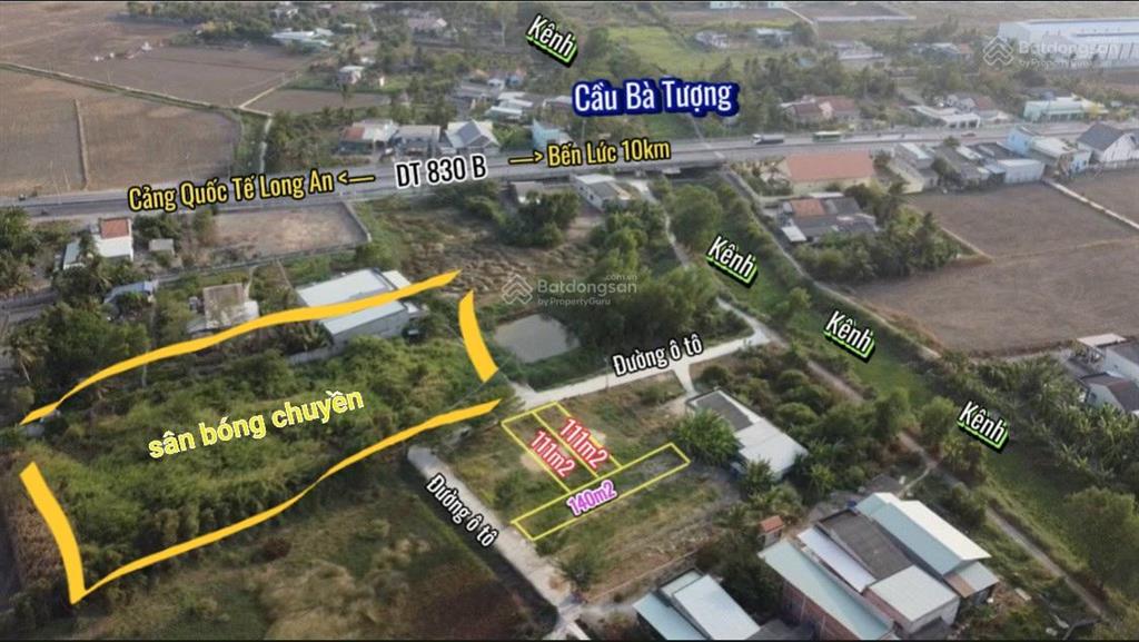 134 m2 đất thổ cư tân trạch cần đước