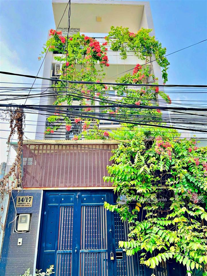 Nhà 3 tầng dt64m2 đường số hiệp bình chánh, sổ hồng riêng, hẻm ô tô, cách phạm văn đồng chỉ 200m
