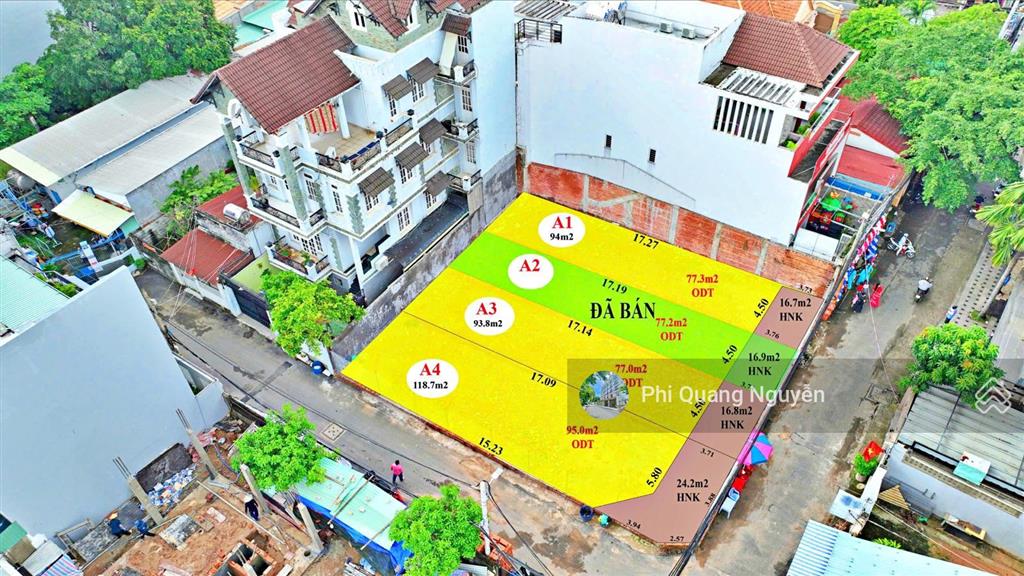 Cần bán lô đất nằm sát mt hoàng diệu 2, dt 94m2 (4.5x20) ô tô tránh nhau, xây chdv cực tốt