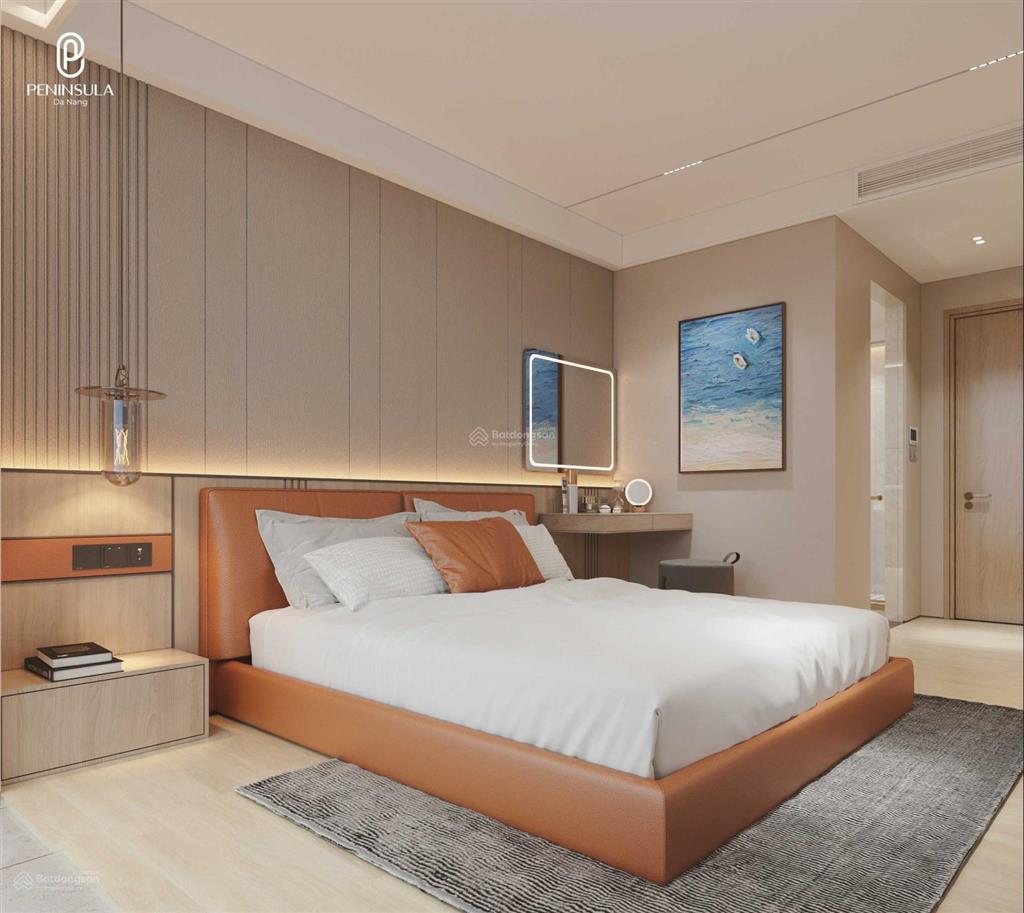 Siêu phẩm  bán căn hộ 2 phòng ngủ 62,8m2 tầng 18, view trực diện sông hàn, tt đà nẵng